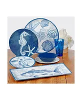 Certified International Oceanic Melamine 6-Pc. Salad Plates