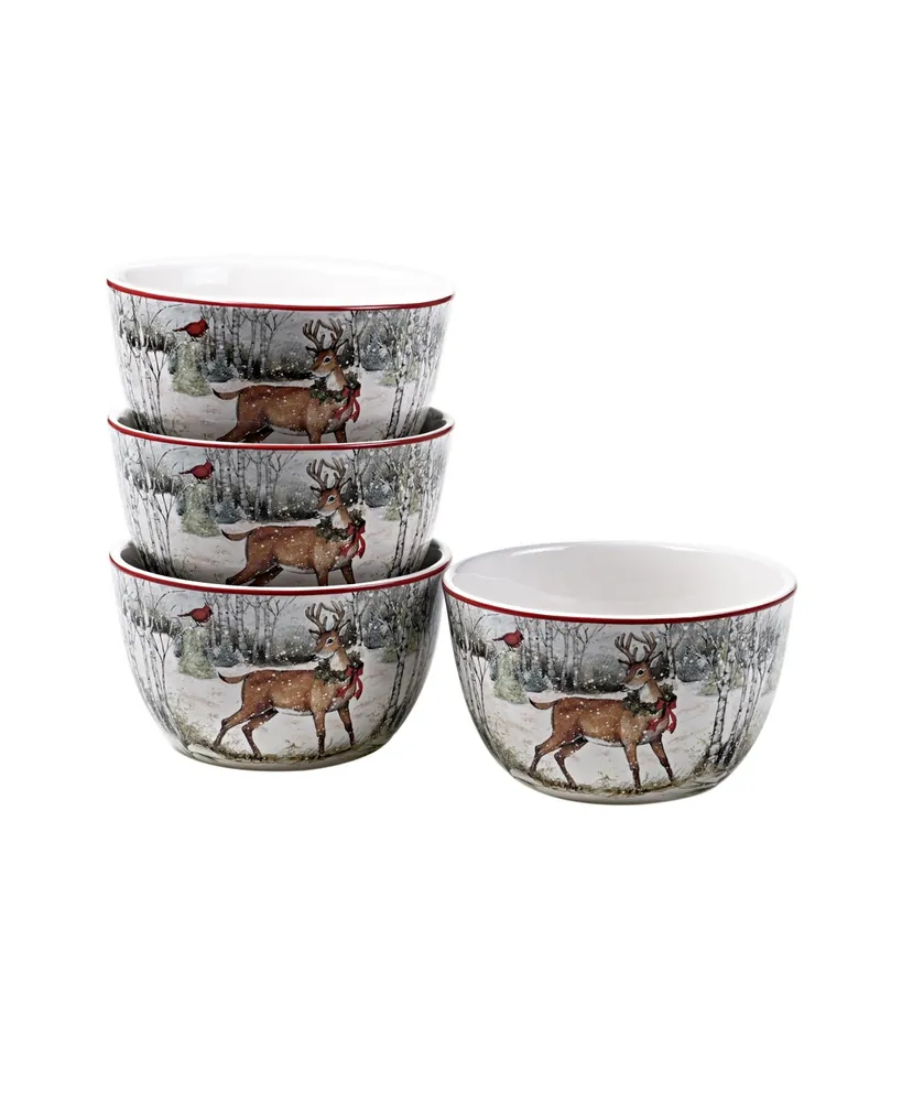 Certified International Winter Forest 16 Piece Dinnerware