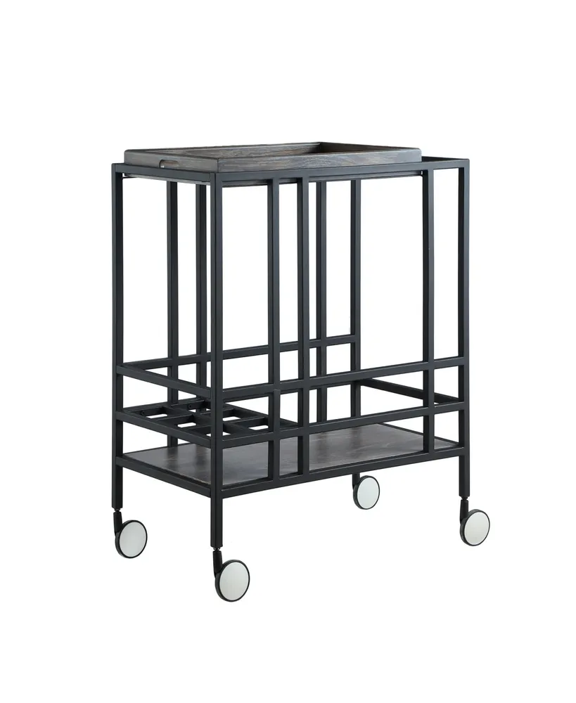 Inspired Home Mako Bar Cart