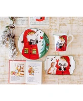 Vietri Old St. Nick Dinnerware 2023 Limited Edition Salad Plate