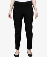 Alfred Dunner Petite Classics Tummy-Control Pull-On Straight-Leg Pants, & Short