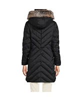 Lands' End Women's Tall Insulated Cozy Fleece Lined Winter Coat