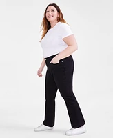 Style & Co Plus Mid-Rise Curvy Bootcut Jeans, Exclusively at Macy's
