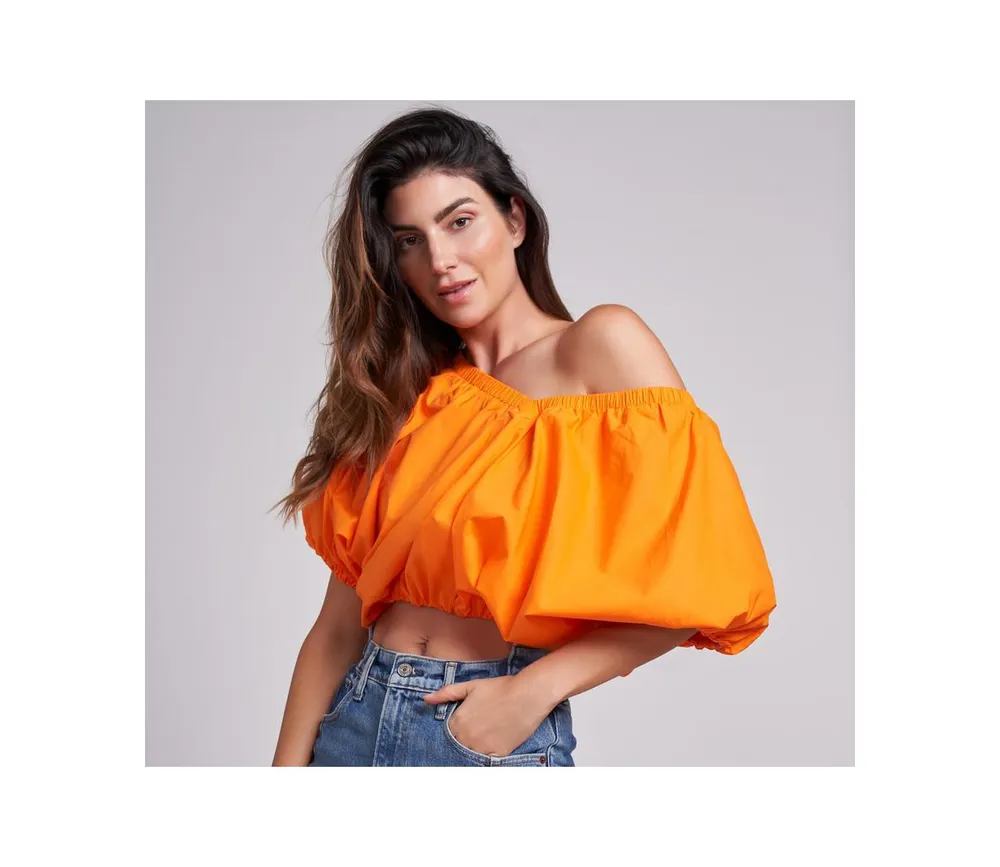 Maya Top-orange