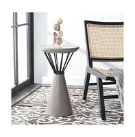 Akiko Concrete Accent Table