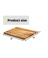 Teak Cutting Board 18 Inch, Pack of 5 Pieces