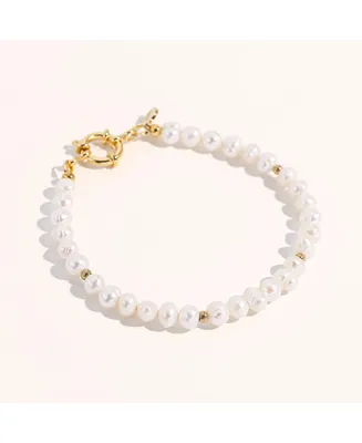Mathilde Pearl Bracelet 8" For Women
