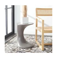 Kavita Concrete Accent Stool