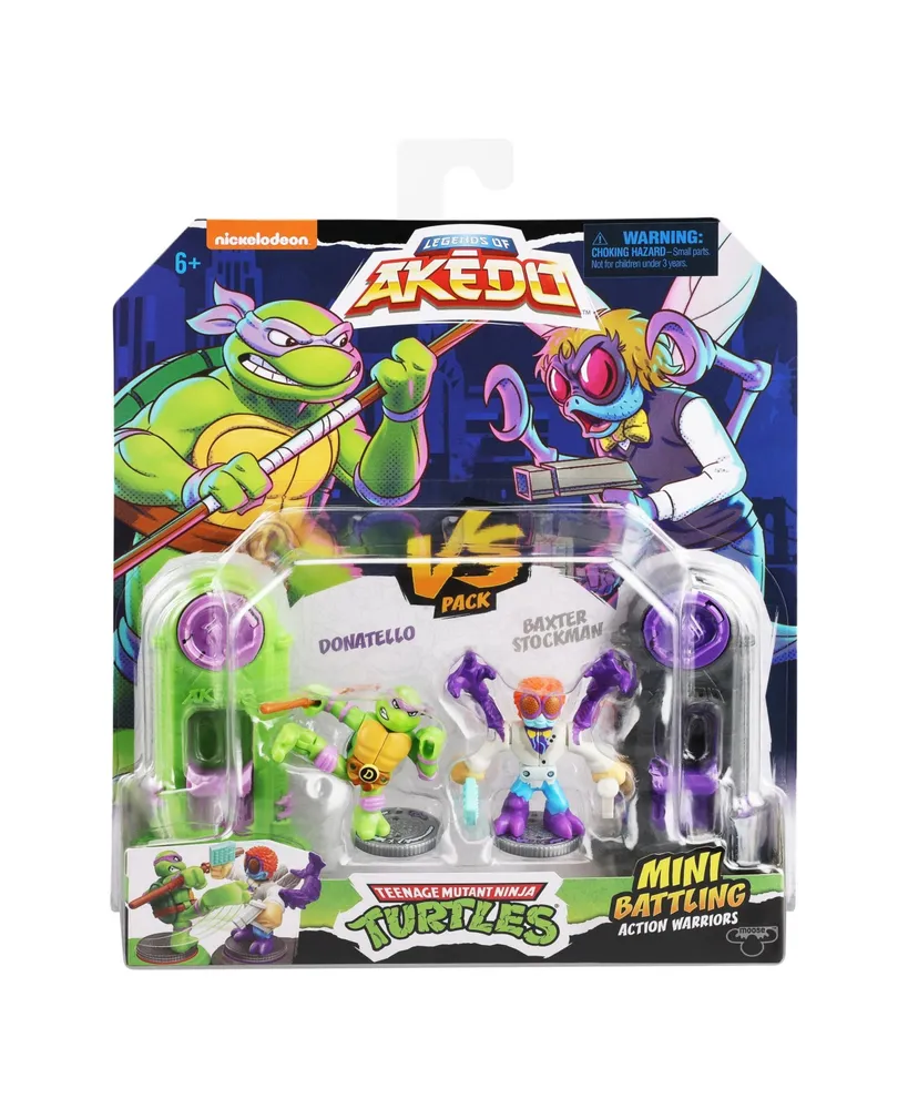 Akedo Donatello Versus Baxter Stockman Action Figure
