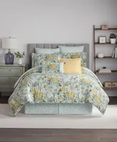 Waverly Mudan Floral 4-Pc. Comforter Set