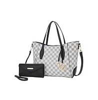 Mkf Collection Gianna Tote with matching Wallet by Mia K