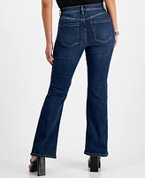 I.n.c. International Concepts Petite Mid-Rise Flare Denim Jeans, Created for Macy's