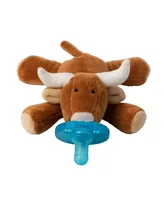 WubbaNub Infant Pacifier - Brown Longhorn Bull