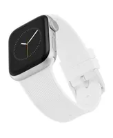 Withit White Textured Silicone Band With Band Candy Slider Charms