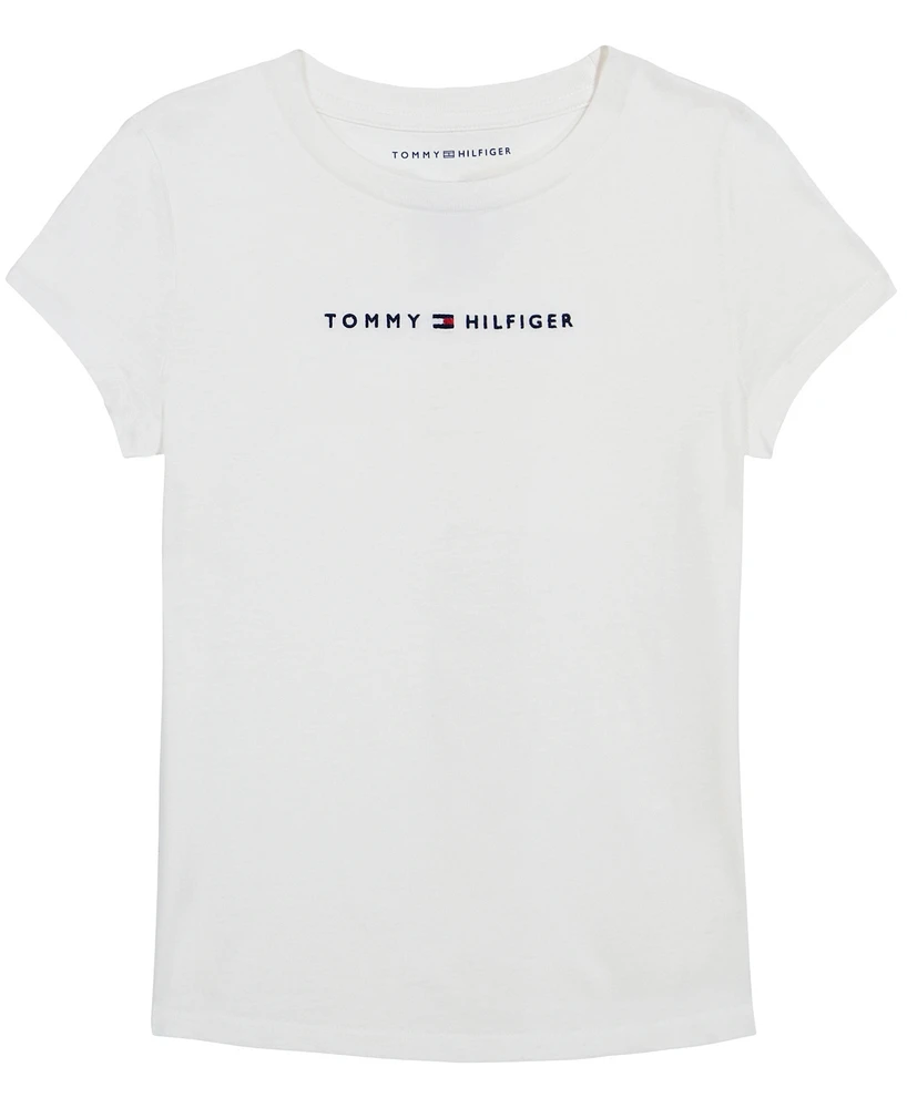 Tommy Hilfiger Little Girls Classic Embroidered T-shirt