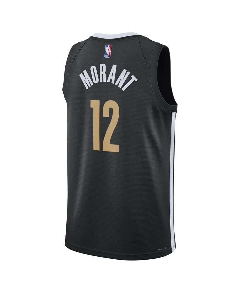 Men's and Women's Nike Ja Morant Black Memphis Grizzlies 2023/24 Swingman Jersey - City Edition