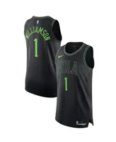 Men's Nike Zion Williamson Black New Orleans Pelicans 2023/24 Authentic Jersey - City Edition