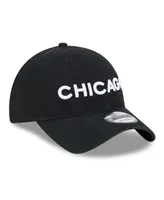 Men's New Era Black Chicago Bulls 2023/24 City Edition 9TWENTY Adjustable Hat