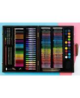 Art 101 Creativity Wood Case Art Set, 173 Pieces