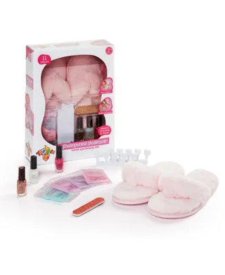 Geoffrey's Toy Box Pampered Play Pedicure Slipper Set, Created for Macy's