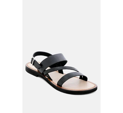 Mona Womens Flat Summer Sandals