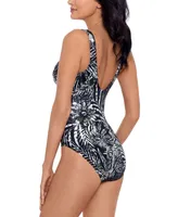 Miraclesuit Women's Zahara Its A Wrap Underwire One-Piece Swimsuit
