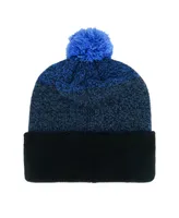 Men's '47 Brand Navy Dallas Cowboys Dark Freeze Cuffed Knit Hat with Pom