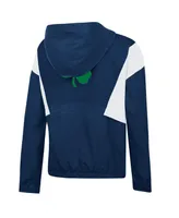 Women's Under Armour Navy, White Notre Dame Fighting Irish Game Day Full-Zip Jacket