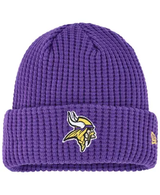 Youth Boys and Girls New Era Purple Minnesota Vikings Prime Cuffed Knit Hat