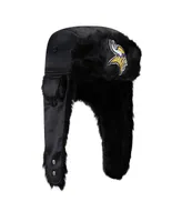 Men's New Era Black Minnesota Vikings Trapper Hat