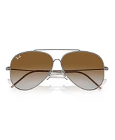 Ray-Ban Unisex Sunglasses, Gradient Aviator Reverse RBR0101