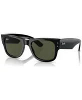 Ray-Ban Unisex Mega Wayfarer Low Bridge Fit Sunglasses RB0840SF