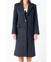 Women's Oversize Wool Trench Coat