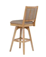 Logans Edge High Back Bar Stool