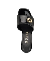 Guess Women's Gallai Block Heel Slip-On Sandals