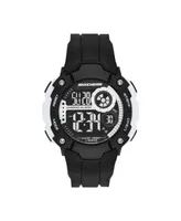 Skechers Westlawn Men's 51mm Digital Chronograph Plastic Watch Black