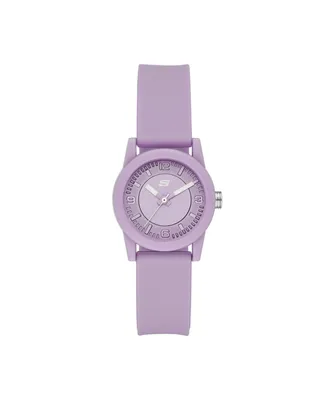 Skechers Women's Rosencrans Three-Hand, Purple-Tone Polycarbonate Watch