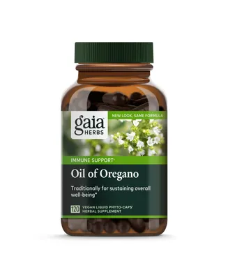 Gaia Herbs Oil of Oregano - Immune and Antioxidant Support Supplement to Help Sustain Overall Well-Being - With Oregano Oil, Carvacrol, and Thymol