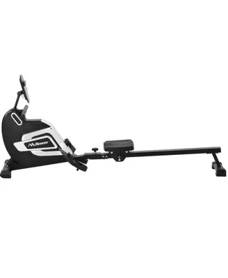 Simplie Fun Foldable Magnetic Rowing Machine with 14 Level Resistance & Monitor