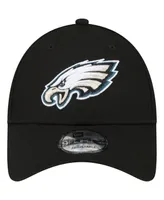 Men's New Era Black Philadelphia Eagles The League 9FORTY Adjustable Hat