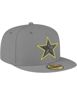 Men's New Era Graphite Dallas Cowboys Volt 59FIFTY Fitted Hat