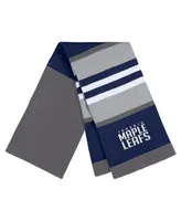 Women's Wear by Erin Andrews Toronto Maple Leafs Stripe Glove and Scarf Set