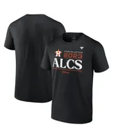 Men's Fanatics Black Houston Astros 2023 Division Series Winner Locker Room Big and Tall T-shirt