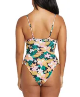 Volcom Juniors' Had Me At Aloha One-Piece Swimsuit