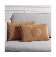 Safavieh Cleopatra 12" x 18" Pillow (Set of 2)