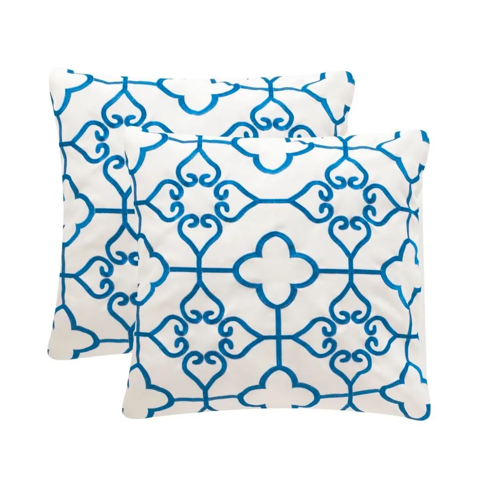 Safavieh Indoor/Outdoor Nadia 20" x Pillow (Set of 2)