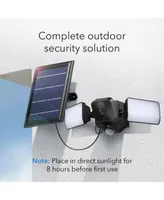 Wasserstein Floodlight & Solar Panel Compatible with Blink Outdoor Camera & Blink Outdoor (3rd Gen) Camera, Blink Outdoor 4 (4th Gen) Camera