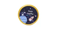 84 Pcs Space Galaxy Kid's Birthday Candy Party Favors Chocolate Coins with Gold Foil