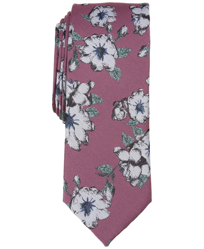 Bar Iii Men's Sondley Floral Tie, Created for Macy's