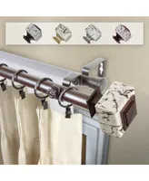 Willis 1" Double Curtain Rod 28-48